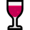 Wine Glass emoji on Microsoft
